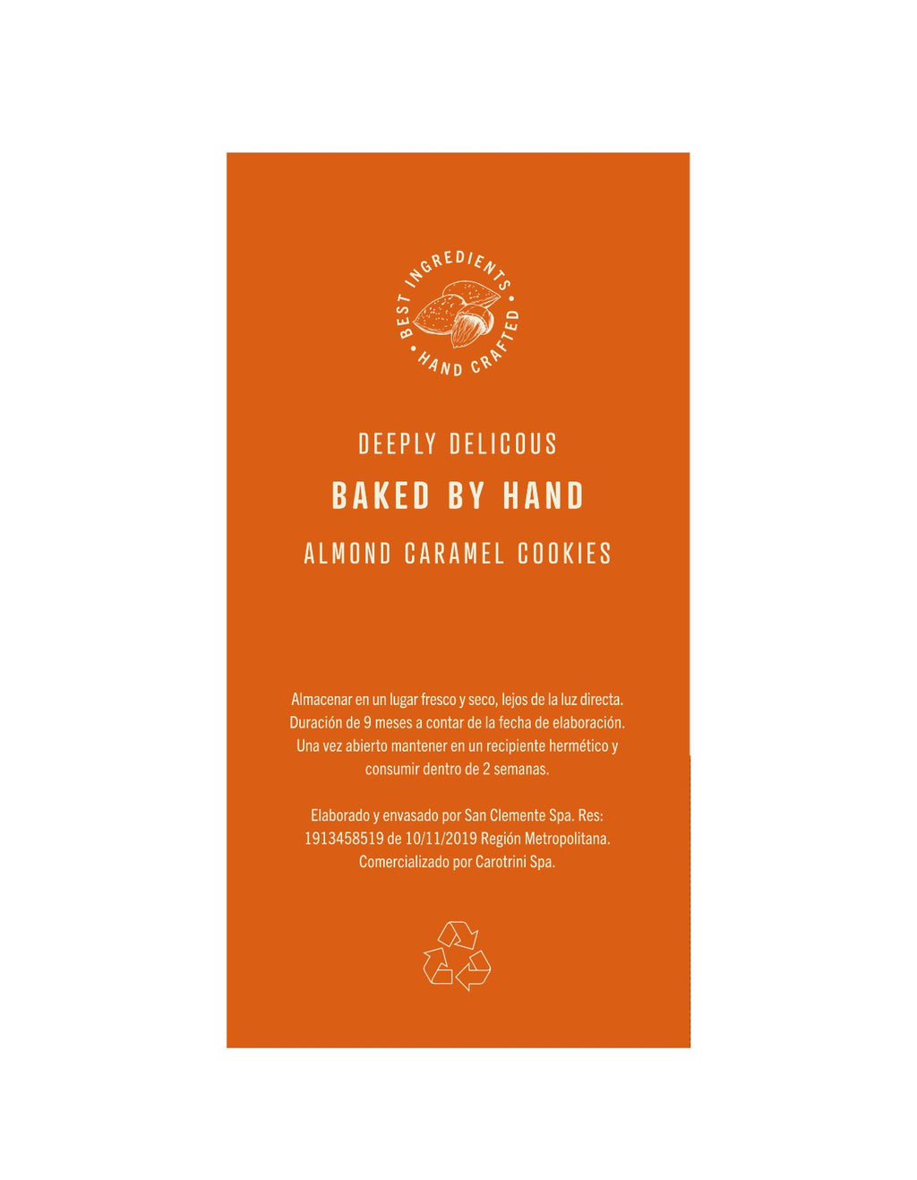 Pack Galletas Bekys Chocolate Almendras 100g mas Naranaja Despacho gratis  Lo Barnechea, Vitacura, Las condes, Providencia..,