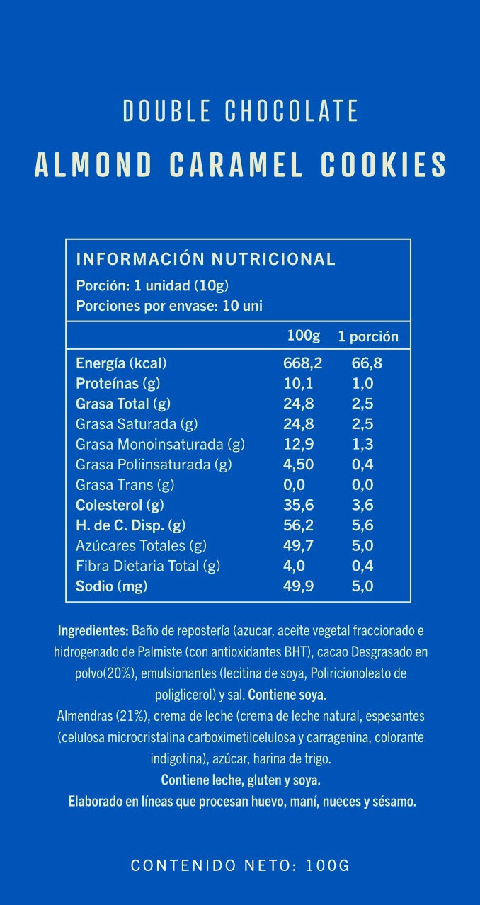 Galletas Bekys Chocolate Almendras 100g-Despacho gratis Lo Barnechea, Vitacura, Las condes, Providencia..,