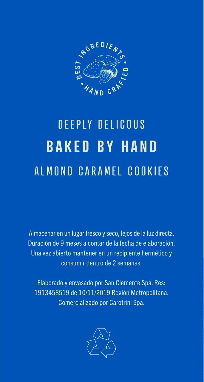Galletas Bekys Chocolate Almendras 100g-Despacho gratis Lo Barnechea, Vitacura, Las condes, Providencia..,