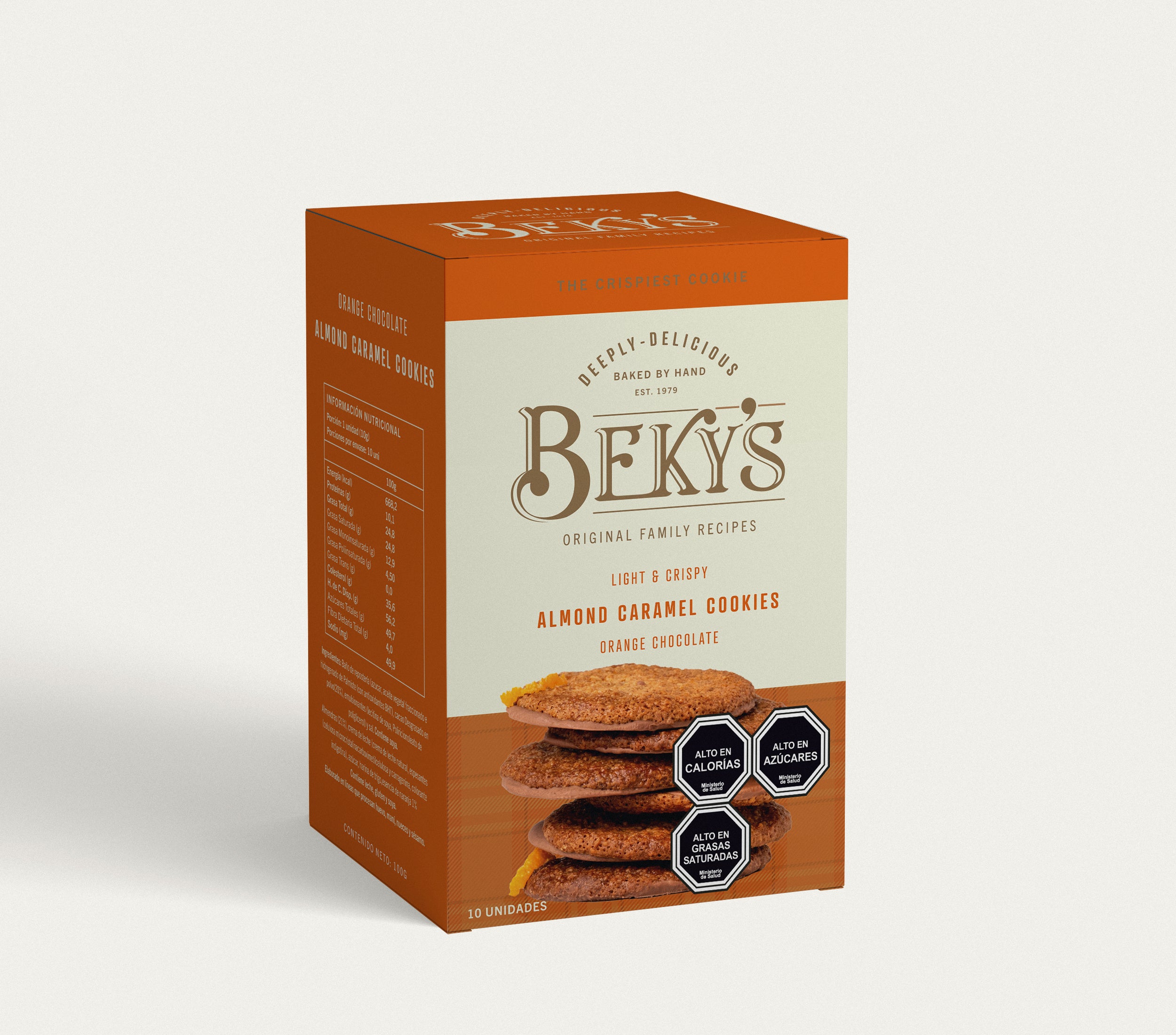 Galletas Bekys Naranja Chocolate 100g- Despacho gratis Lo Barnechea, Vitacura, Las condes, Providencia..,